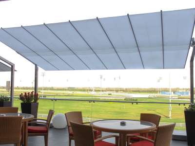 Outdoor sunshade fabric