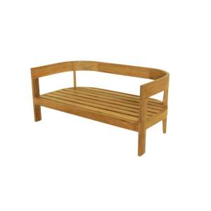 Lombardy Teak Wood Sofa 2 Seater - Frame only