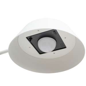 Sunny White Aluminium Solar Floor Lamp