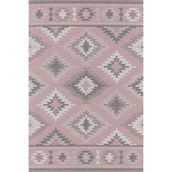Java Outdoor Flat Weave Rug 36SLS Dusty Rose