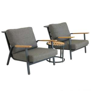 Dandy Charcoal Balcony Set