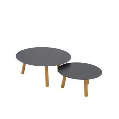 Haven Charcoal Coffee Table Set