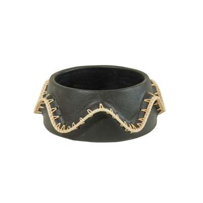 Raahe Terracota Vase Dia32xH13cm Black