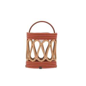 Solar Powered Terracotta Rope Lamp Big Model 1