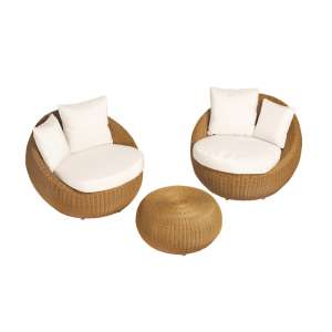 Ambar Elba Natural 1-Seater Sofa