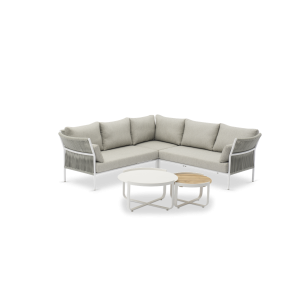 Bloom White Coffee Table Set