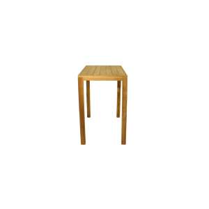 Sicily Teak Wood Bar Table Rectangular 120cm
