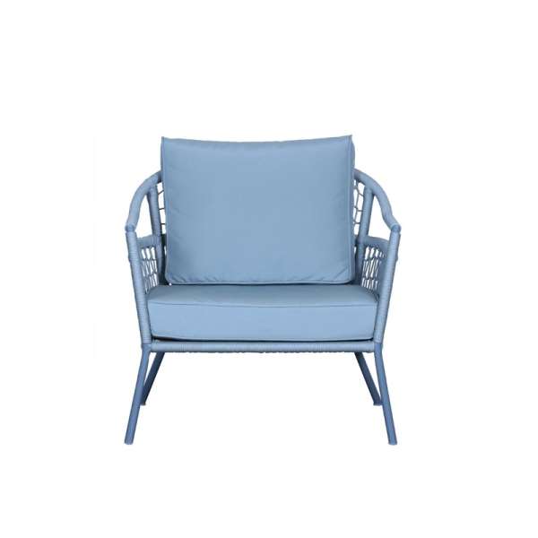 Ambar Sardinia Blue 1-Seater Sofa
