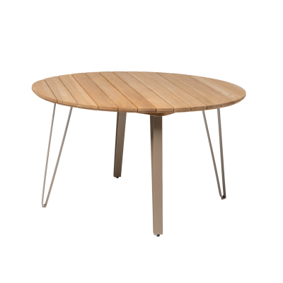 Lille Teak Round Dining Table (without chairs)