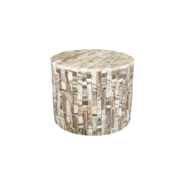 Antanani Onyx Cut Resin Round Coffee Table D51xH36cm