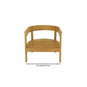 Lombardy Teak Wood Sofa Set 4 Seater - Frame only