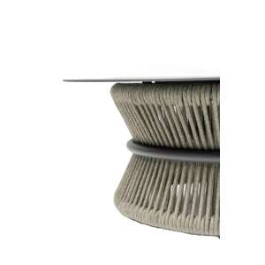 June Charcoal Round Coffee Table