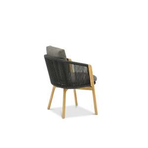 Haven Dining Armchair Charcoal