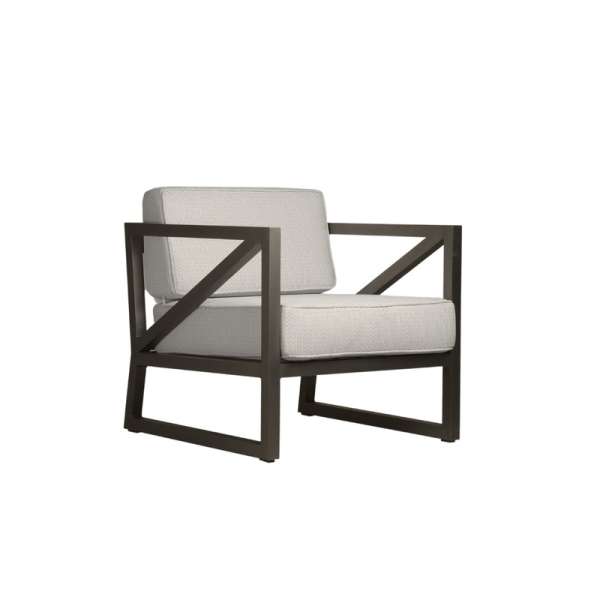 Ambar Venice Manganese 1-Seater Sofa