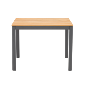 Pebble Charcoal Square Dining Table (without chairs)