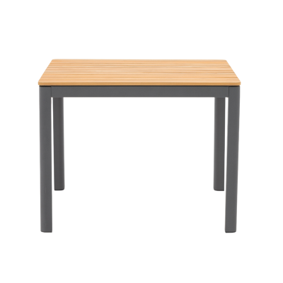 Pebble Charcoal Square Dining Table (without chairs)