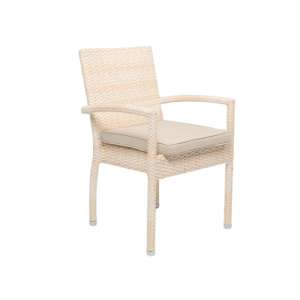 Ambar Nice White Armchair