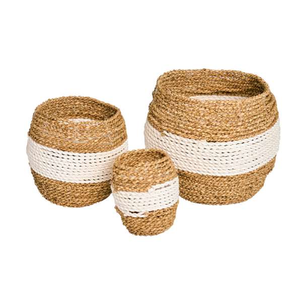 Woven Mini Baskets Set of3