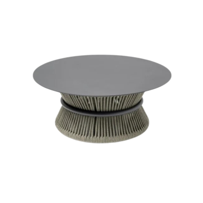 June Charcoal Round Coffee Table