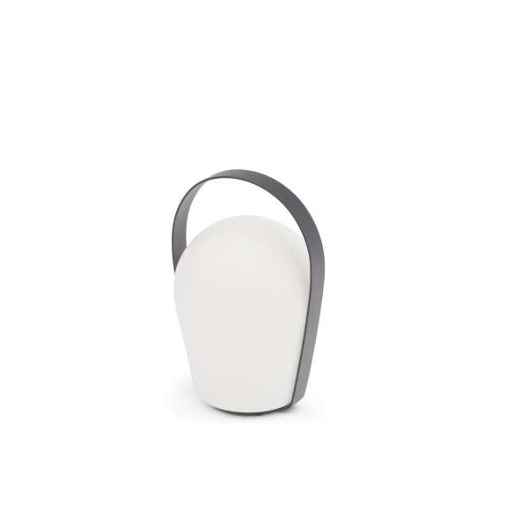 Bob Charcoal Large Loop Rechargeable LED Lamp