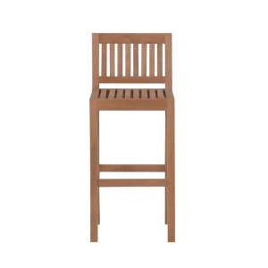 Savana Teak Wood Bar Chair