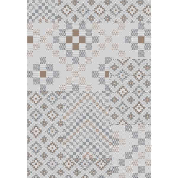 Java Outdoor Flat Weave Rug 54SQS Grey