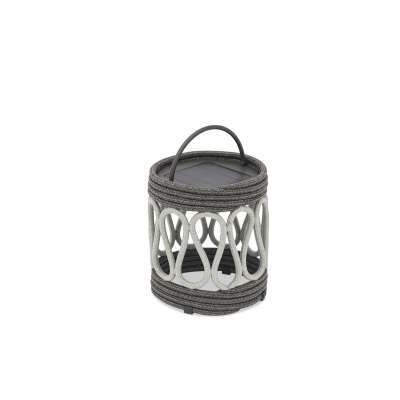 Solar Powered Grey Rope Lamp Small Model 1