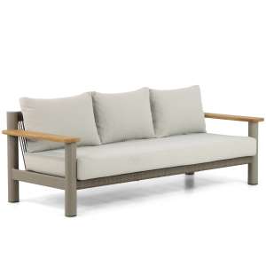 Florence Alu&Teak Sofa Set 5S Mocha