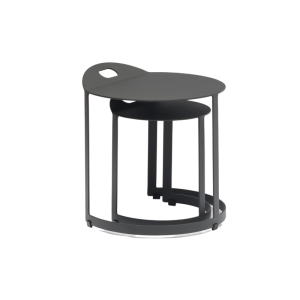 Dos Charcoal Coffee Table Set