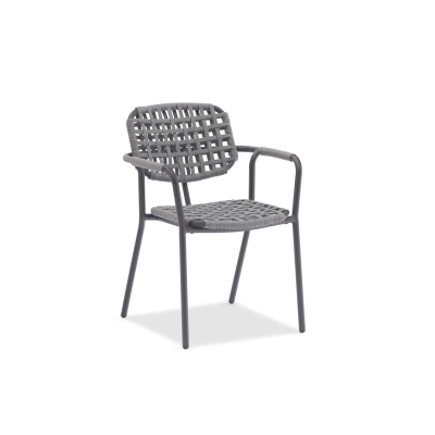 Aosta Grey Dining Armchair