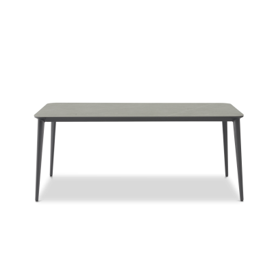 Timo Charcoal 8-Seater Dining Table with Ceramic Top (without chairs)