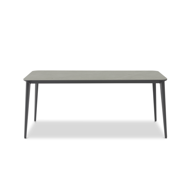 Timo Charcoal 8-Seater Dining Table with Ceramic Top (without chairs)