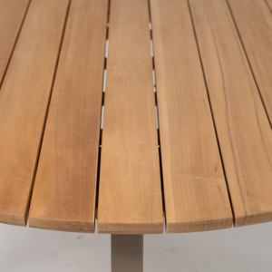 Lille Teak Round Dining Table (without chairs)