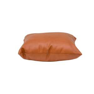 Decorative Cushion 45x45 Brown Leather