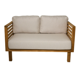 Saint Tropez Teak 4-seater Sofa Set with Coffee Table