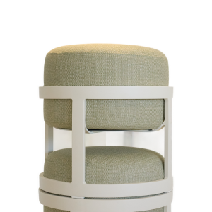 Totem Green Set Of 5 Stools