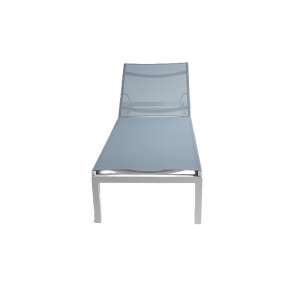 Aluminium Sun Lounger White