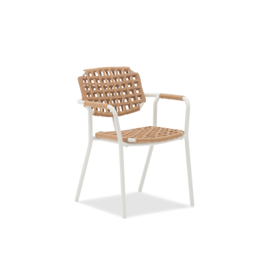 Aosta Terracotta Dining Armchair