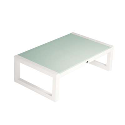 Ambar Bali White Coffee Table
