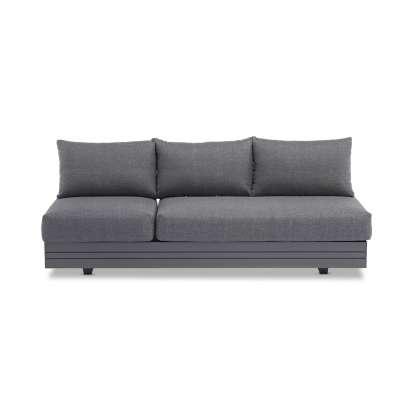 Largo Charcoal 3-seater Sofa