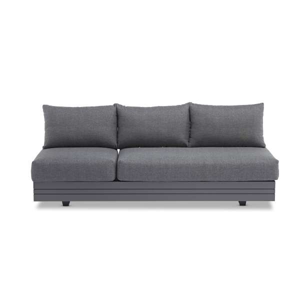 Largo Charcoal 3-seater Sofa