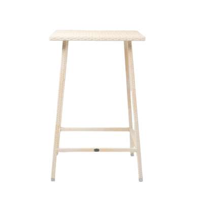 Ambar Nice White Square Bar Table