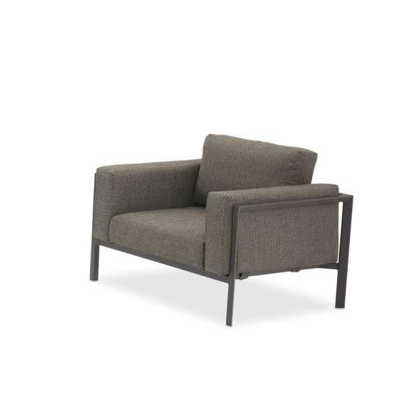 Reef Charcoal 1-seater Sofa