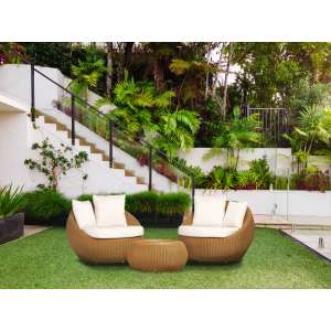 Ambar Elba Natural 1-Seater Sofa