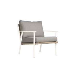 Ambar Dubai White 1-Seater Sofa