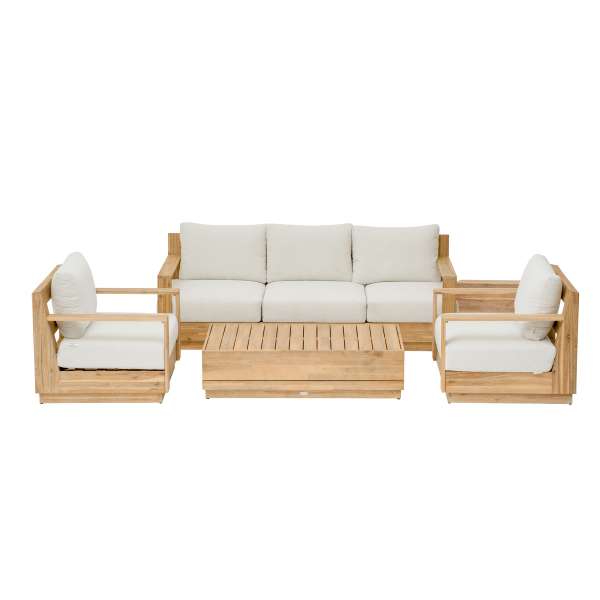 Siena 5-Seater Acacia Wood Sofa Set