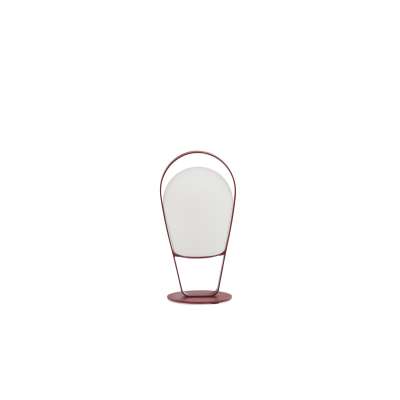 Bob Red Small High Loop Rechargeable LED Lamp
