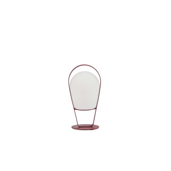 Bob Red Small High Loop Rechargeable LED Lamp