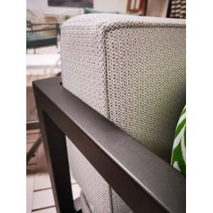 Ambar Venice Manganese 1-Seater Sofa