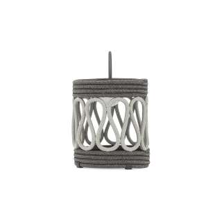 Solar Powered Grey Rope Lamp Big Model 1